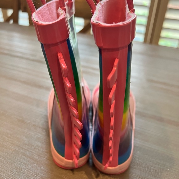 Girls KomForme Rainboots - size 2 - Picture 3 of 7